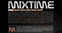 Desktop Screenshot of mixtime.com